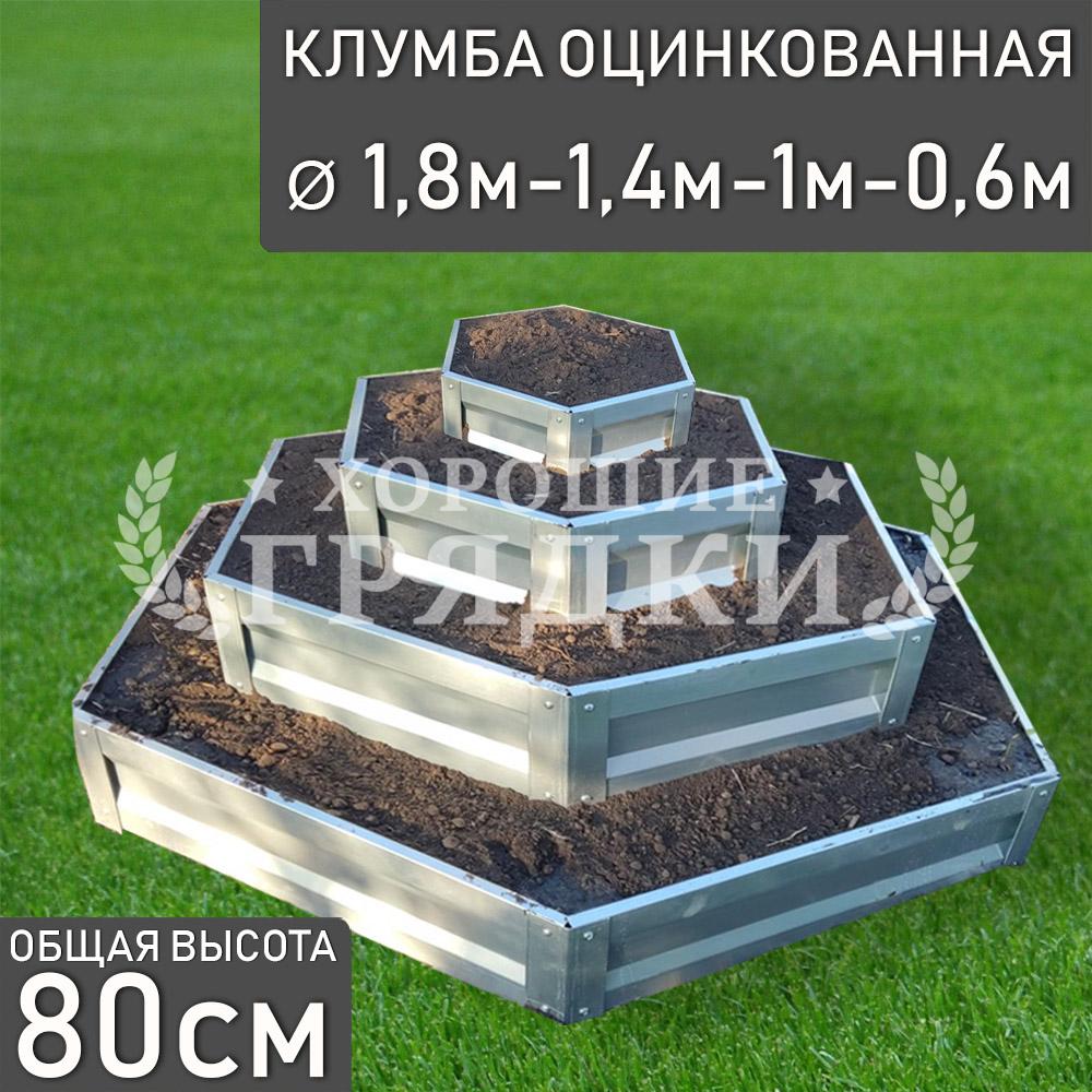 Шестигранная-4-цинк-1,8м-1,4м-1м-0,6м